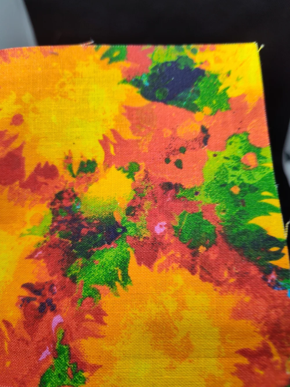 4.50 INCH Sunburst Cotton Fabric SQUARES